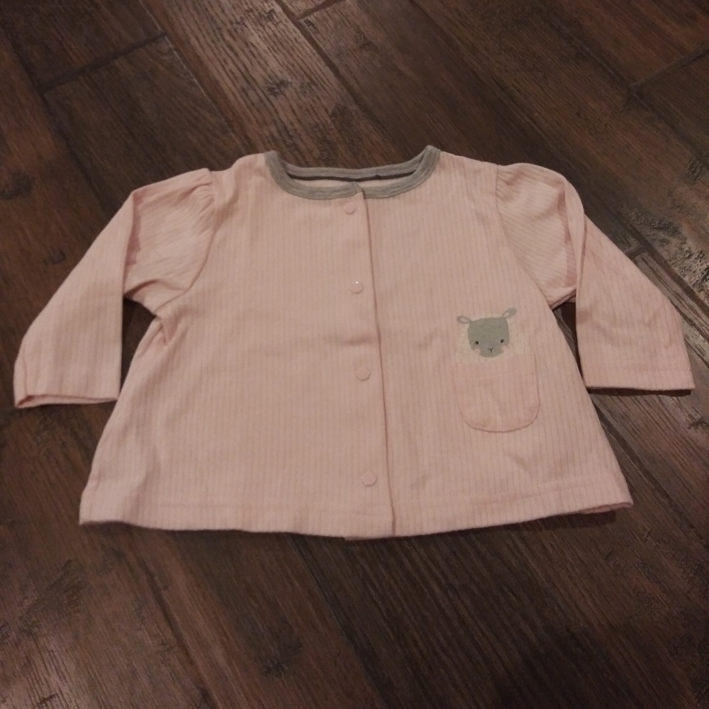 Just born 0-3M girls button up top